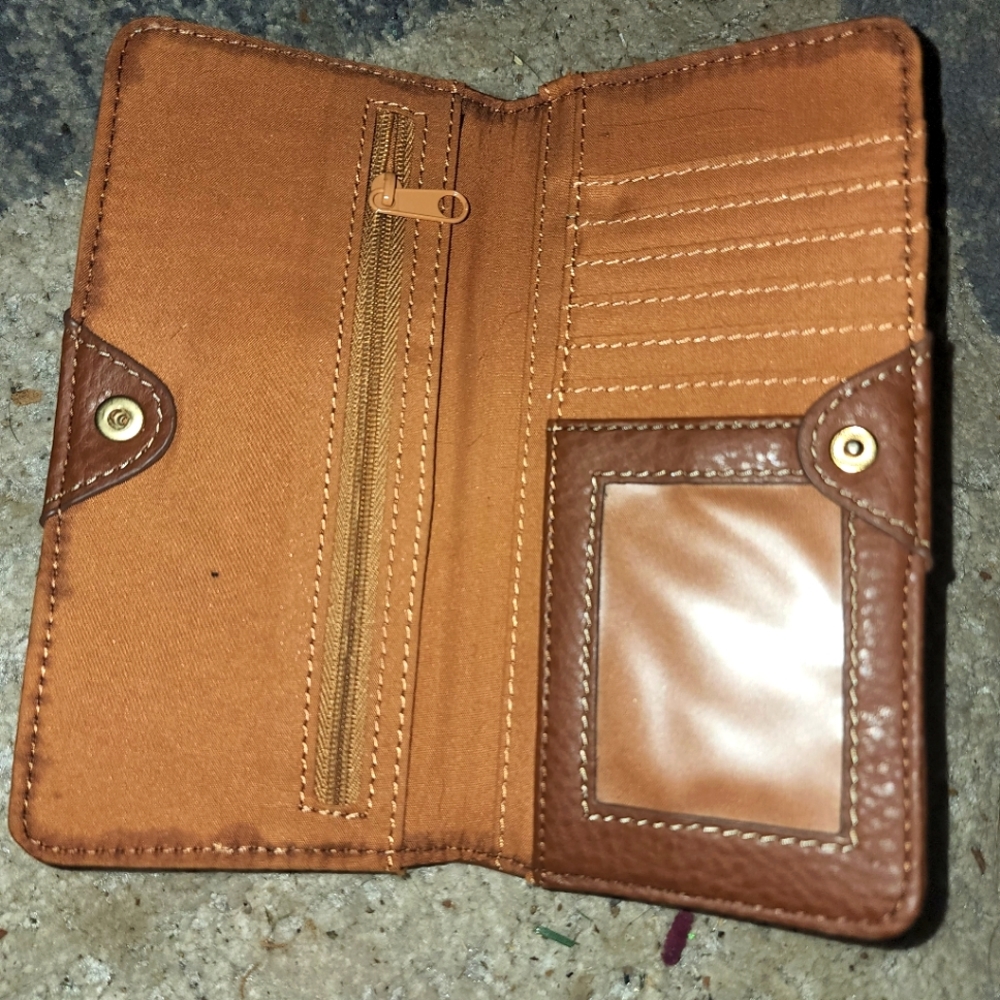 Brown wallet